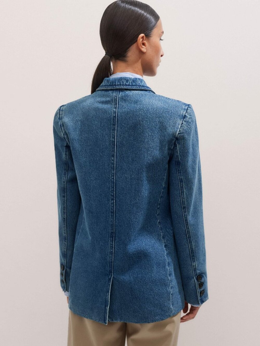 Me+Em Denim Wear-With-Everything Blazer - Picture 2 of 9